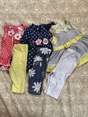 Kids Headquaters 18 months Girl Set of Tops and Pants Floral